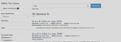 Ohio search results showing 36 opinions