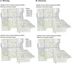 Spatial accessibility to gun violence exposure on walkable routes to and from school
