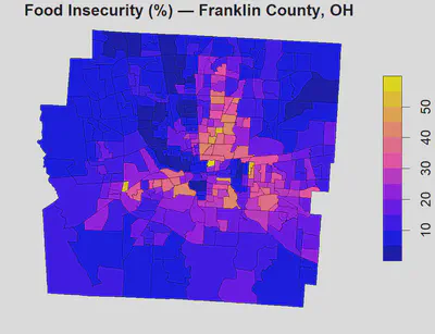 Food Insecurity — Franklin County, OH
